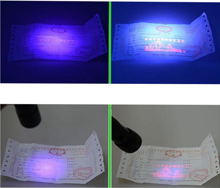 Actual product image Werkstein Schwarzlicht-Taschenlampe (14.50 cm)
