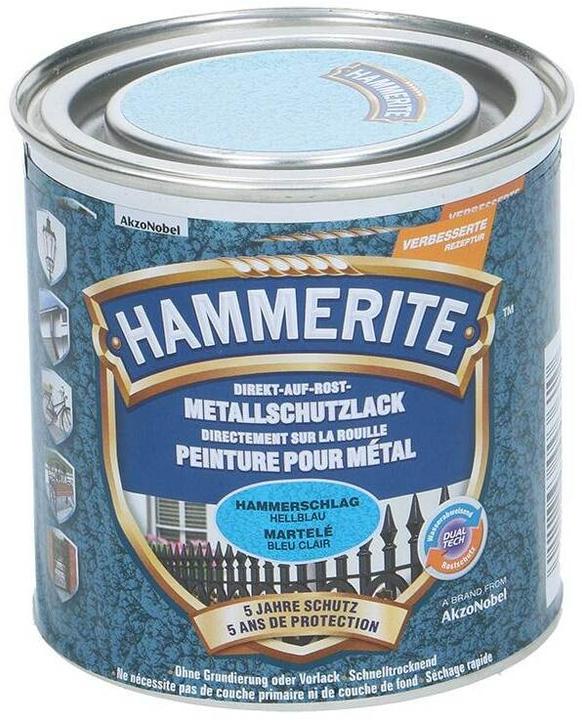 Produktbild Hammerite Metall-Schutzlack Hammerschlag (250 ml, Hellblau)