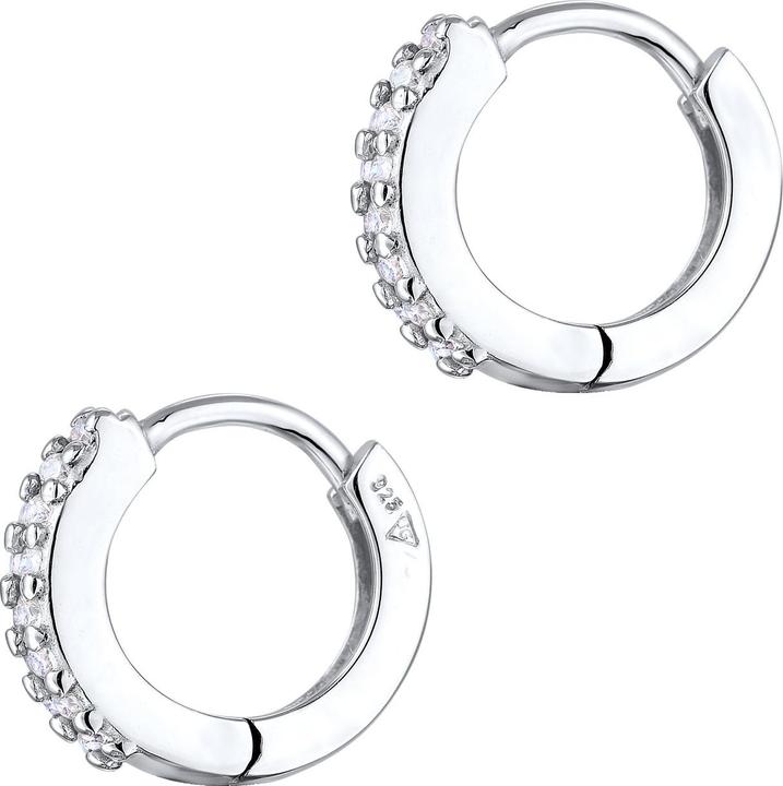 Immagine prodotto Elli Creolo, creoli di cristallo (Argento 925, Zirconia)