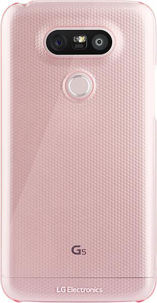 Actual product image LG Crystal Guard Case CSV-180 for G5 pink (G5)