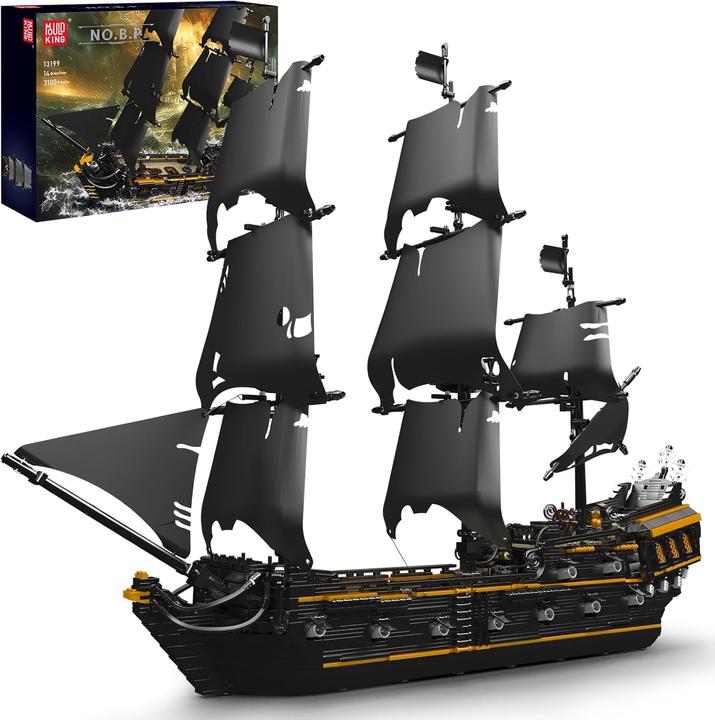 Actual product image Mould King Pirate ship