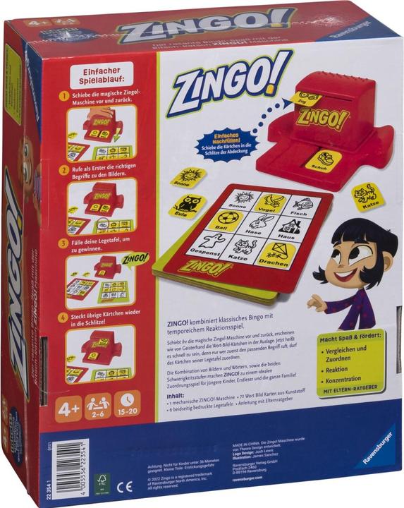 Produktbild Ravensburger Zingo. (Deutsch)