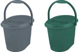 keeeper Poubelle bio elsa, 13 litres, eco-grey (13 l)