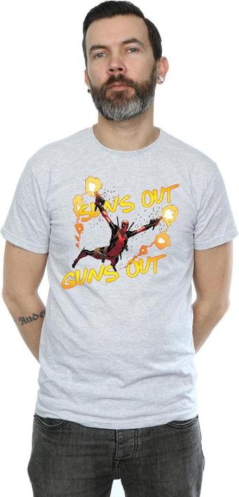 Image du produit - T-shirt DEADPOOL SUN'S OUT GUNS OUT - Homme (L)