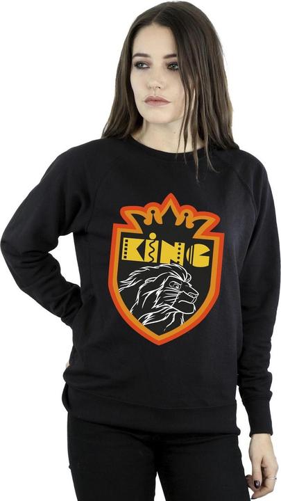 Actual product image Disney Womens/Ladies The Lion King Crest Sweatshirt (XXL)