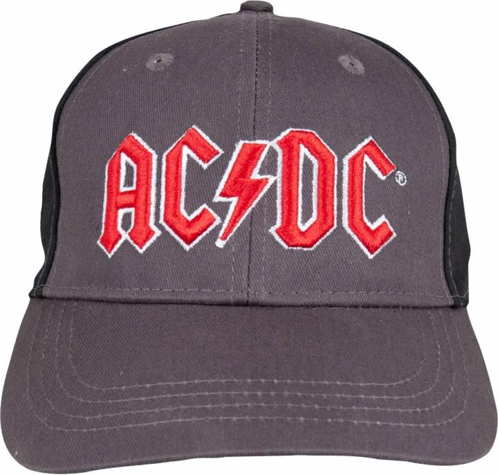 Image du produit AC/DC Casquette de baseball unisexe adulte avec logo bicolore (Taille unique)