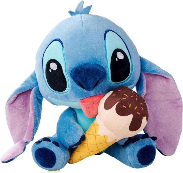 Simba Disney Stitch avec crème glacée, 25cm (25 cm)