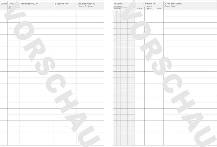 Actual product image Avery Logbook (A5, Special ruling, Hardcover)