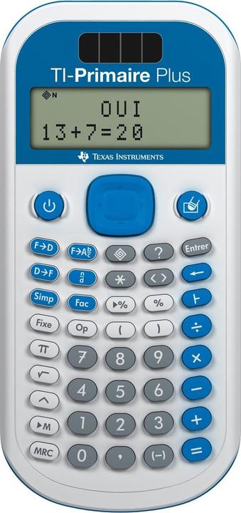 Image du produit TI Calculatrice TI-Primaire Plus (Cellules solaires, Piles)