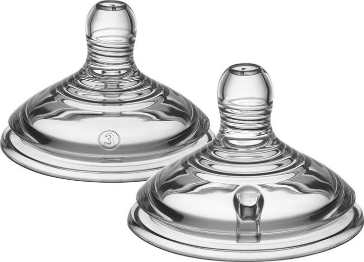 Tommee Tippee Tettarella Easi-Vent per biberon Top Round a flusso rapido