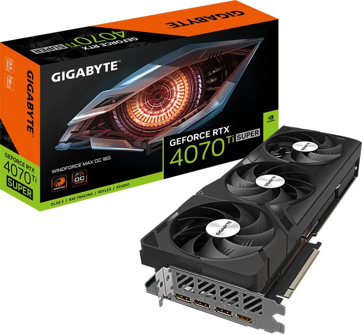 Produktbild Gigabyte GeForce RTX 4070 Ti Super Windforce MAX OC (16 GB)