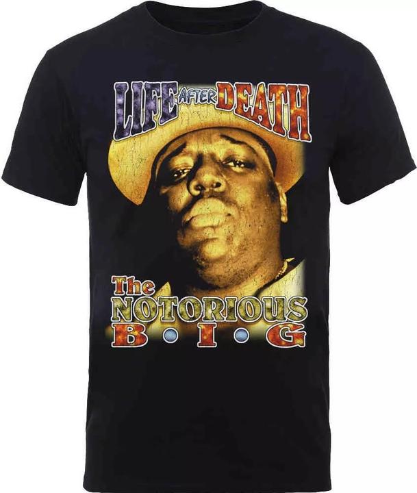 Actual product image Universal Textiles Unisex Adult Life After Death Back Print T-Shirt (S)