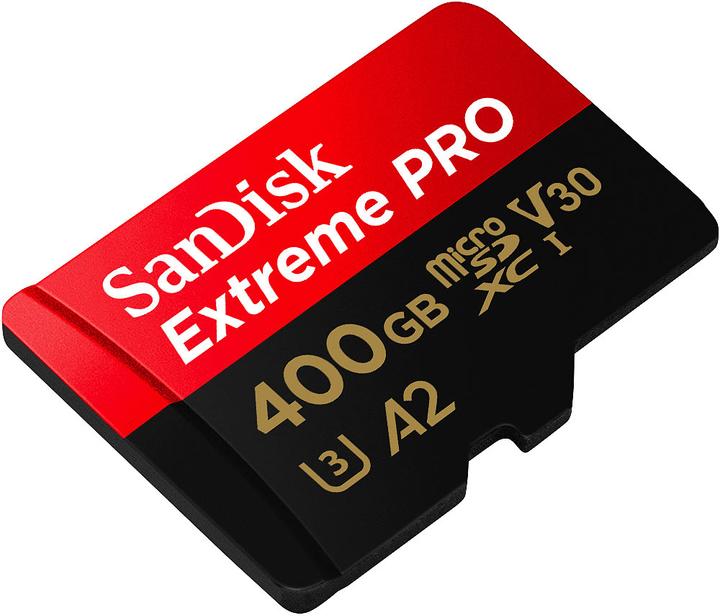 Produktbild SanDisk Extreme PRO (400 GB, microSDXC, U3, UHS-I)
