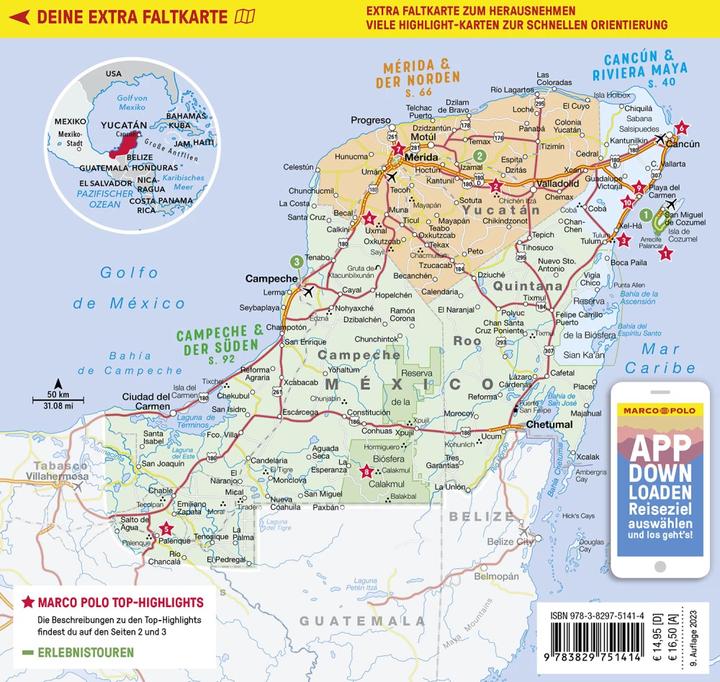 Produktbild Reiseführer Yucatan (Deutsch, Birgit M�ller-W�bcke, Manfred W�bcke, 2022)