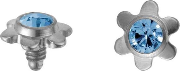 Immagine prodotto Bijouteria Chiusura Dermal-Anchor (Vetro (di orologio), Titanio)