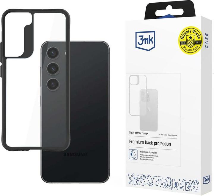 Actual product image 3MK Satin Armor Case+ Series (Samsung Galaxy S23+)