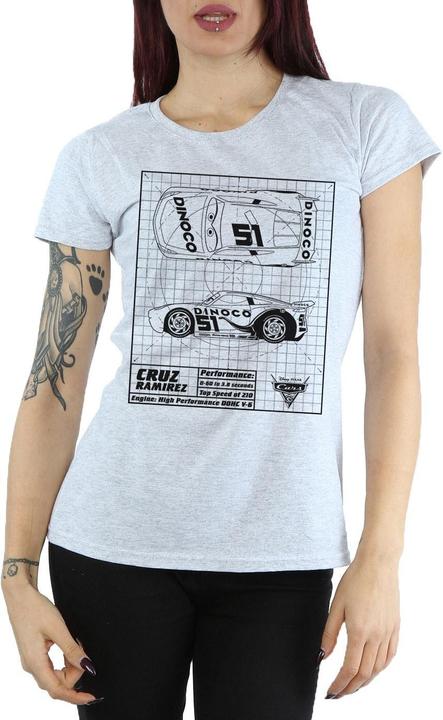 Produktbild Disney Cars Cruz Ramirez Blueprint TShirt (XL)