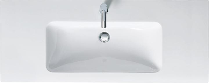 Duravit Furniture washbasin ME by STARCK 123 cm white 2336120000 (490 mm, 1230 mm)