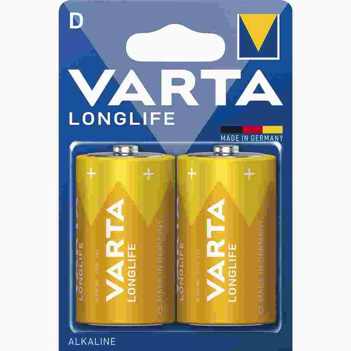 Produktbild Varta Longlife (2 Stk., D, 15800 mAh)