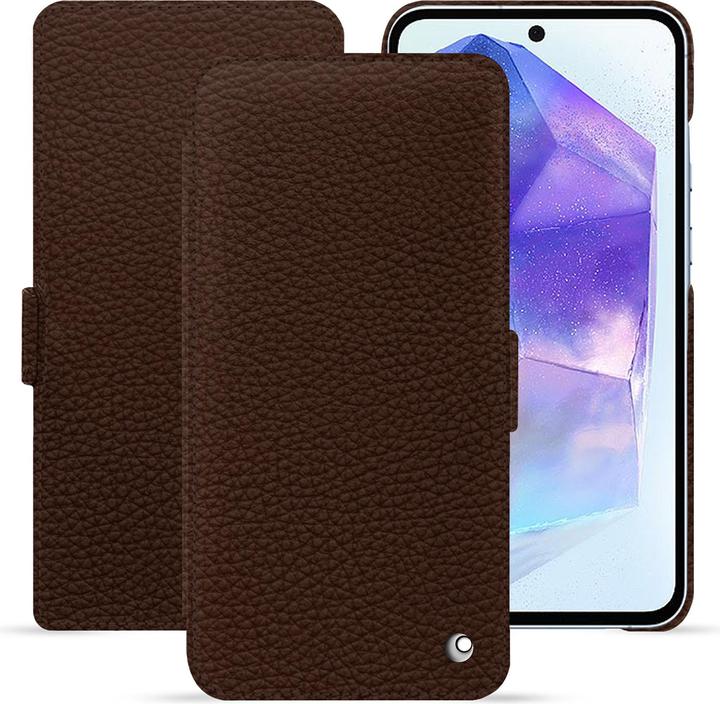 Actual product image Noreve Horizontal leather flap shell (Samsung Galaxy A55)