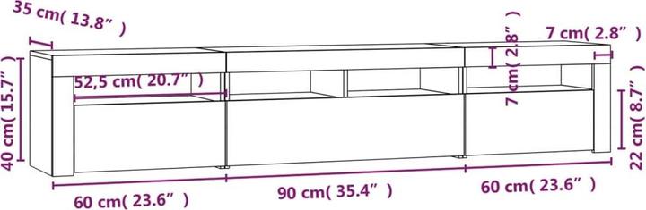 Immagine prodotto VidaXL Korotsek (210 x 35 x 40 cm)
