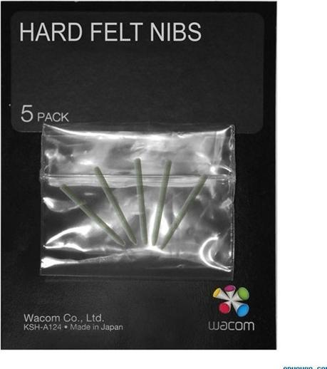 Actual product image Wacom Hard felt nibs 5 pack, I4/5