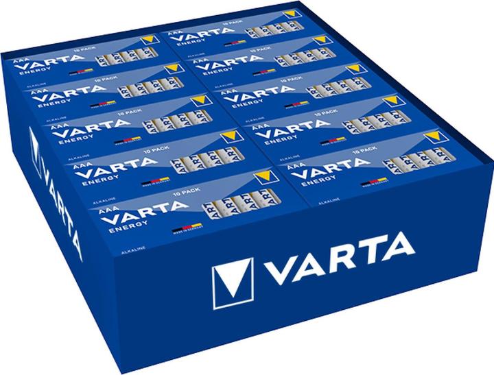 Energy Label Varta Energy (10 pcs., AAA, 1200 mAh)