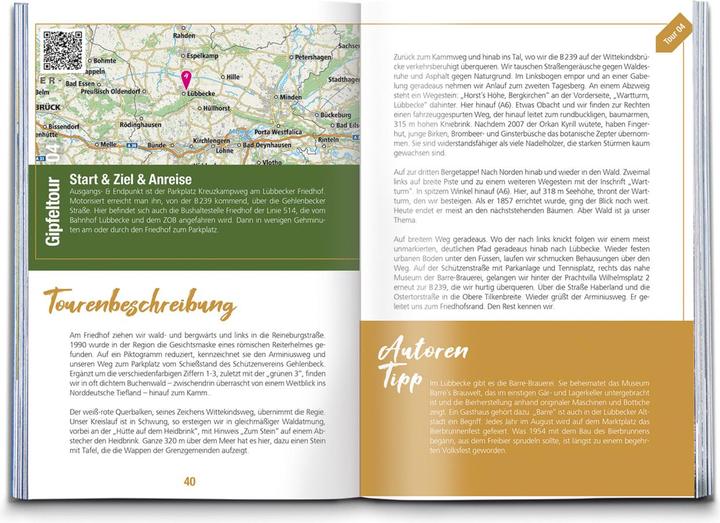 Image du produit Endlich Waldluft - Teutoburger Wald - Wiehen- & Eggegebirge (Allemand, Sylvia et Thilo Behla, 2023)
