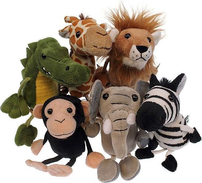 Actual product image African Animals Puppets