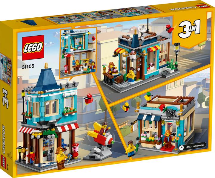 Produktbild LEGO Spielzeugladen im Stadthaus (31105, LEGO Creator Expert)