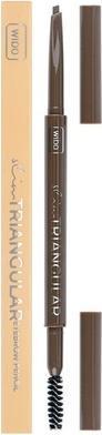 Wibo Slim Triangulator Eyebrown Pencil Triangular E (1 Brown)