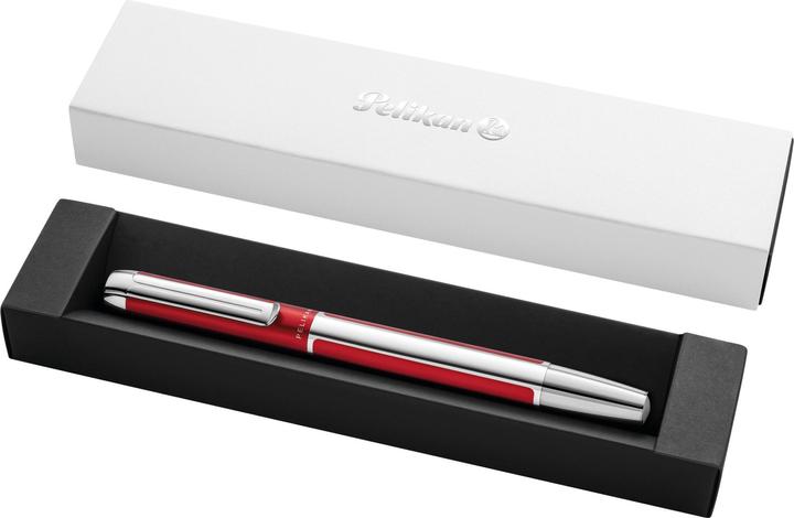 Produktbild Pelikan Roller PURA R40 Bordeaux Geschenkbox (Bordeaux, Silber, 1 x)