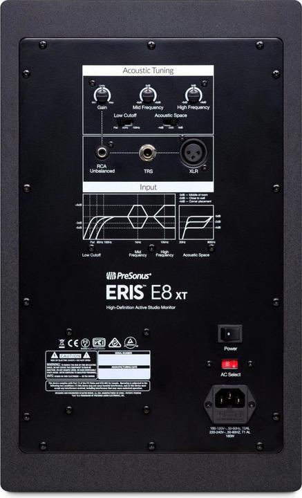 Actual product image PreSonus Eris E8 XT (Active, 1 pc., 1x 140 W)
