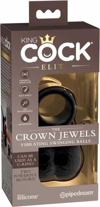 Actual product image Pipedream KCE TCJ Vibrating Swinging Bal (3.50 cm)