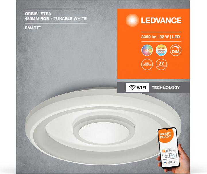 Actual product image Ledvance Smart+ Orbis Ceiling (3350 lm)
