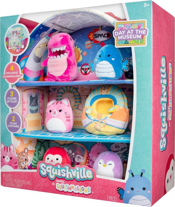 Actual product image Jazwares Squishville - Day at the Museum
