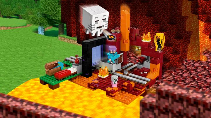 Produktbild LEGO Netherportal (21143, LEGO Minecraft)