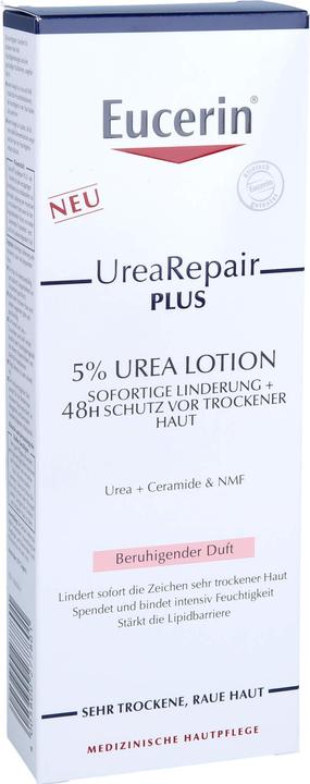 Produktbild Eucerin UreaRepair PLUS Lotion 5 % mit beruhigendem Duft (Körperlotion, 250 ml)
