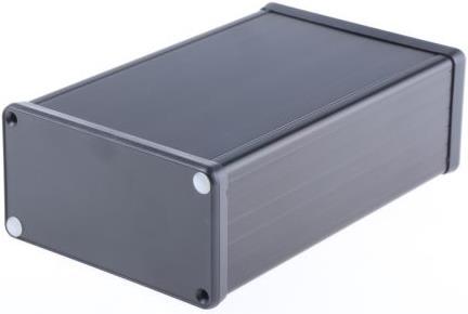 Produktbild Hammond Extruded aluminium enclosure, black (Gehäuse)