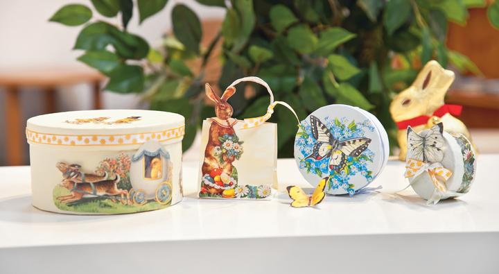 Image du produit VBS XXL Boîtes en carton "Ronde", Blanc, lot de 12 (Coffret cadeau, 12 x)