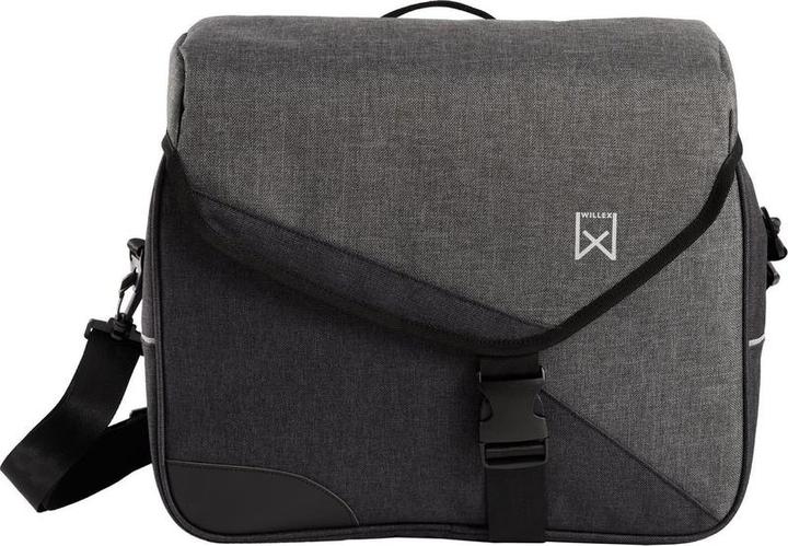 Produktbild Willex Messengerbeutel 800 Grau (17 l, Gepäckträgertasche)