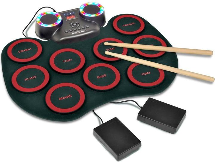 Image du produit Bontempi Elektronisches Schlagzeug flexibel (Multilingue)