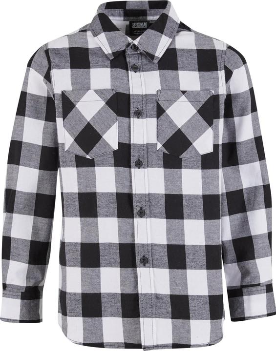 Produktbild Urban Classics Boys Checked Flanell Shirt - 13833 (158)