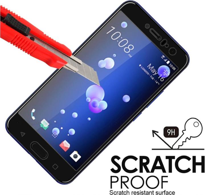 Produktbild Screenguard HTC U11 Full Screen Panzerglas Schutzfolie 2.5D 9H (1 Stück, HTC U11)