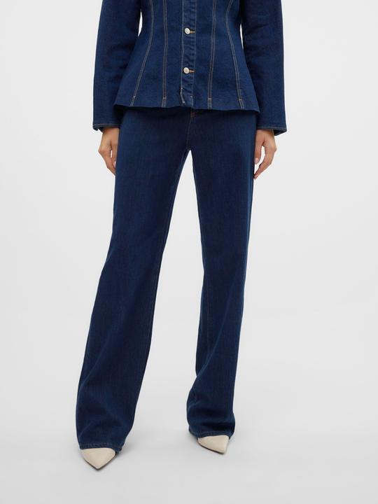 Image du produit Vero Moda VMTESSA Hohe Taille Weiter Beinschnitt Jeans Weit geschnitten (25)