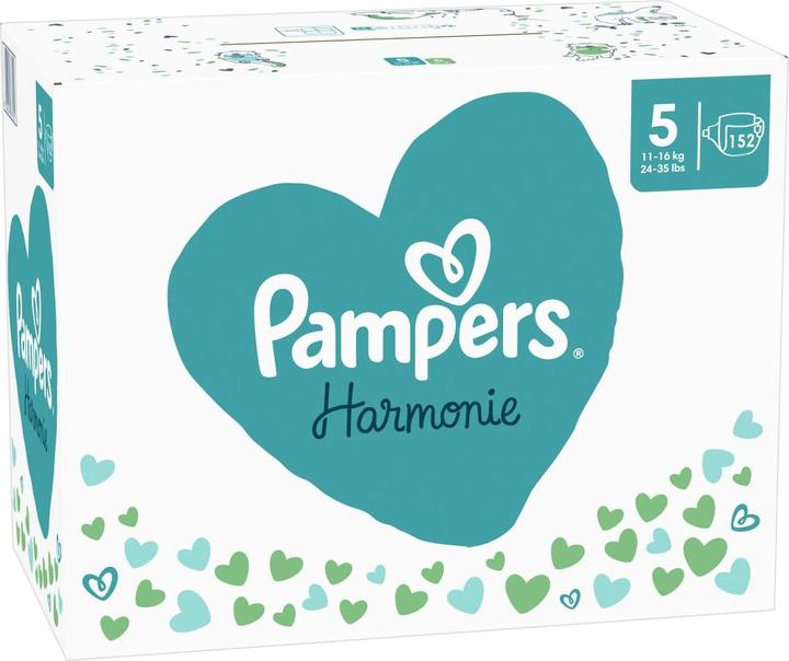 Produktbild Pampers Harmonie (Gr. 5, Monatsbox, 152 Stück)