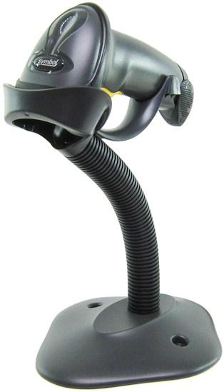 Image du produit Zebra LS2208, 1D, SR, Multi-IF, Kit (USB), anthracite Scanner à main, Retail, 1D, Laser, Standard Range (Codes à barres 1D)
