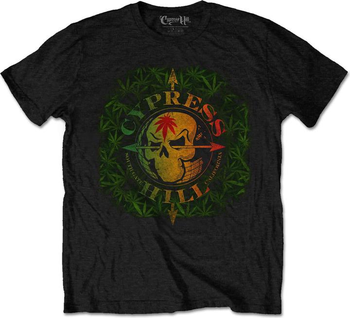 Cypress Hill South Gate Logo & Leaves