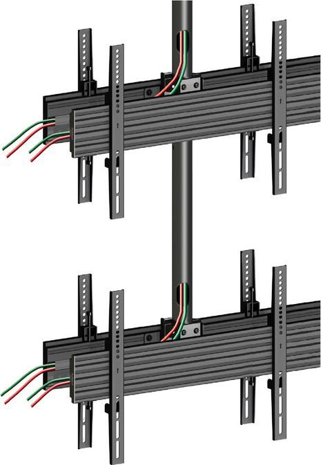 Image du produit Multibrackets M Ceiling Mount Pro MBC3X2U2 (Plafond, 65", 360 kg)