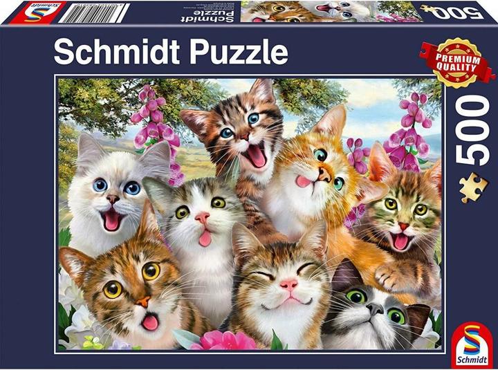 Image du produit Schmidt Spiele Chats Selfie (500 pièces)